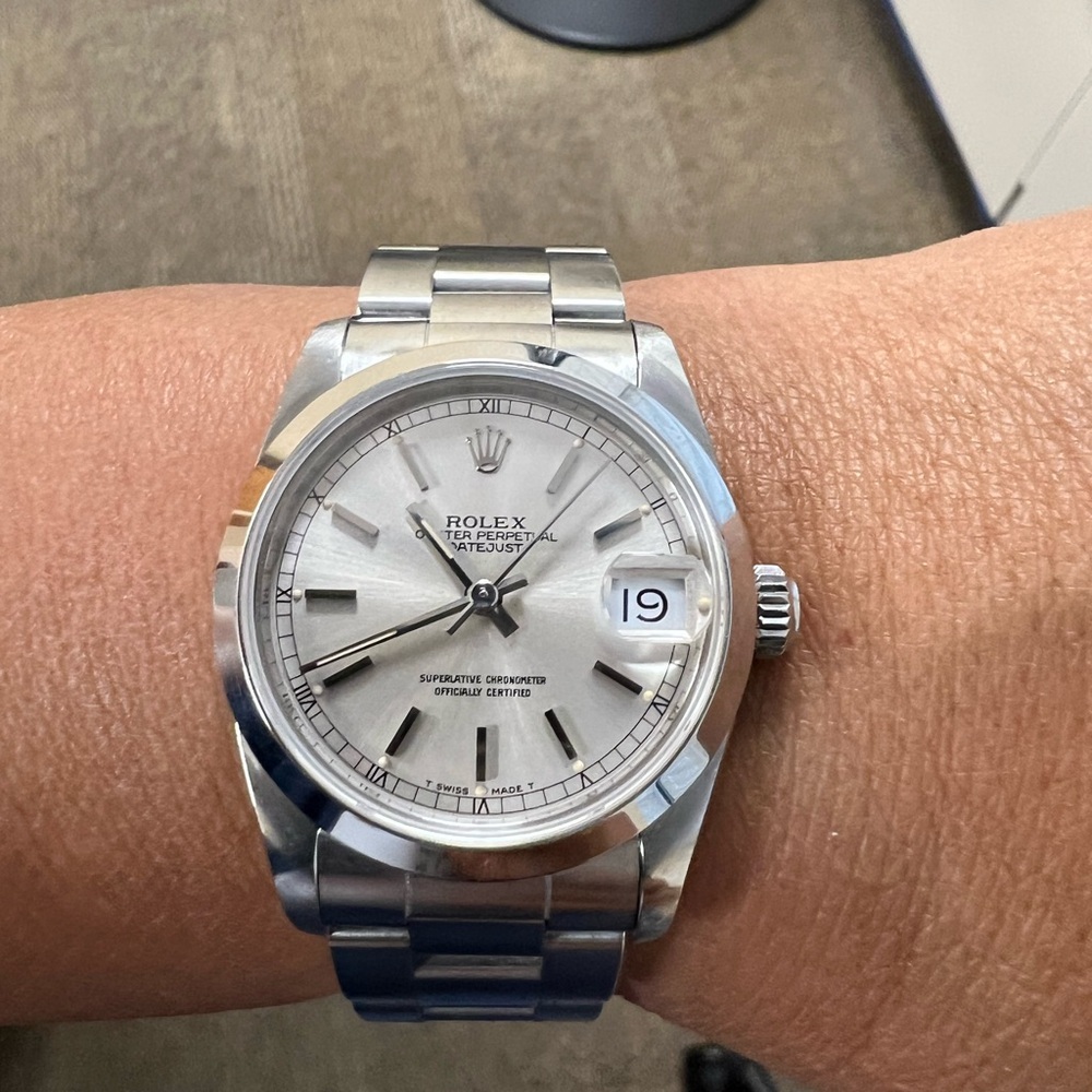 Rolex Datejust 31 mm Stainless Steel 68240 Watch Automatic - Picture 7 of 8